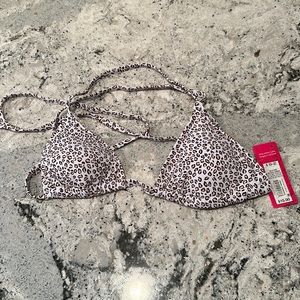Leopard Print Bikini Set | NWT | Small Top & Medium Bottoms